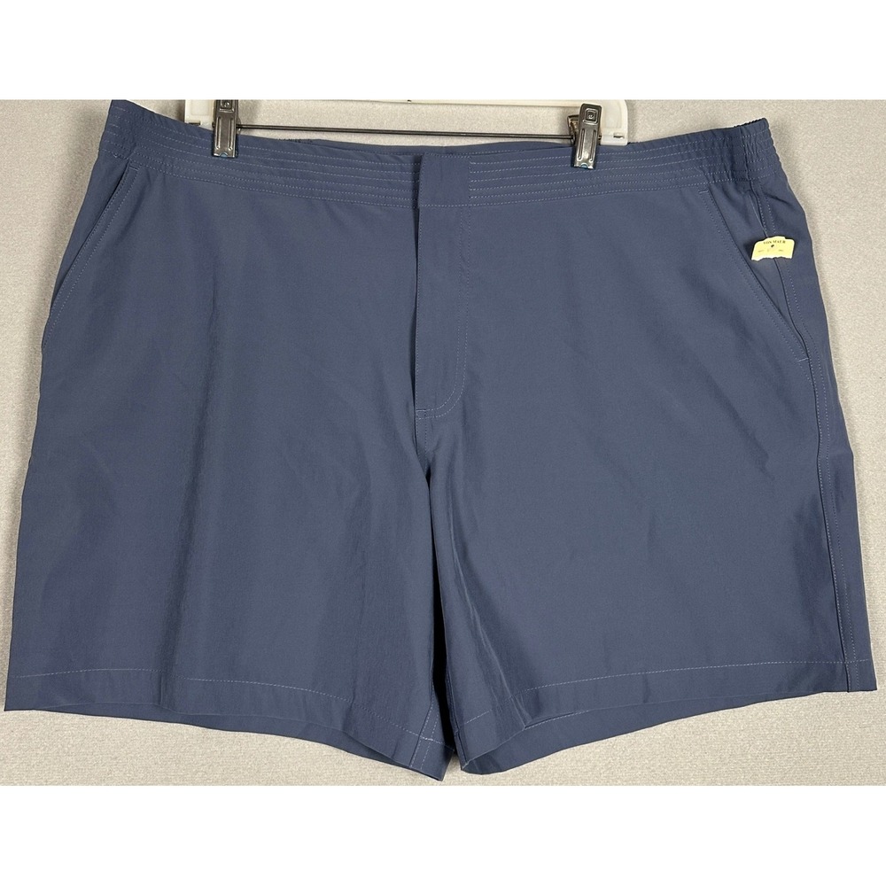 NEW Southern Tide Swim Trunks Mens 2XL Navy Blue Mesh Lined Stretch Board Shorts